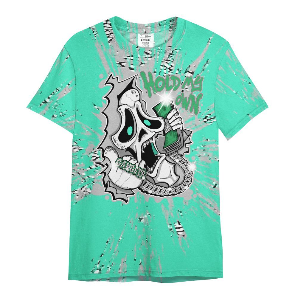 Shirt To Match Black Green Glow 3s - Hold My Own Graphic Halloween All Over Print