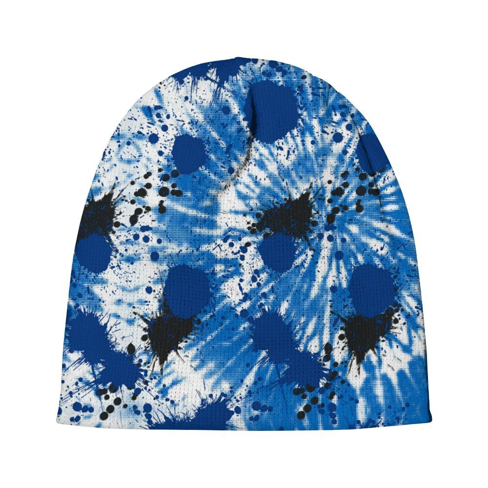 Beanie Hat To Match Blueberry 12s - Tie Dye Graphic