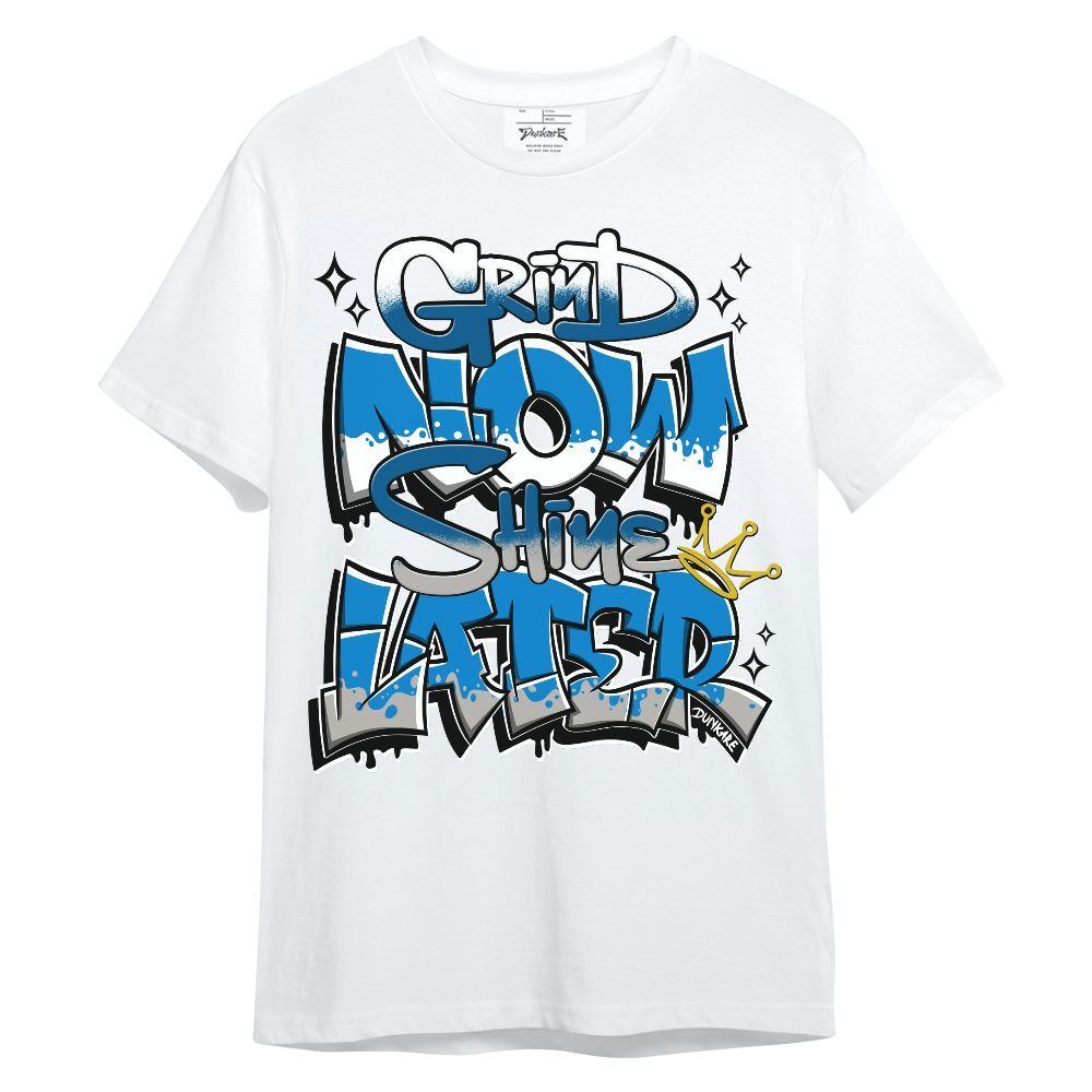 Shirt To Match Industrial Blue 4s - Grind Shine Military Blue 4s Unisex Shirt