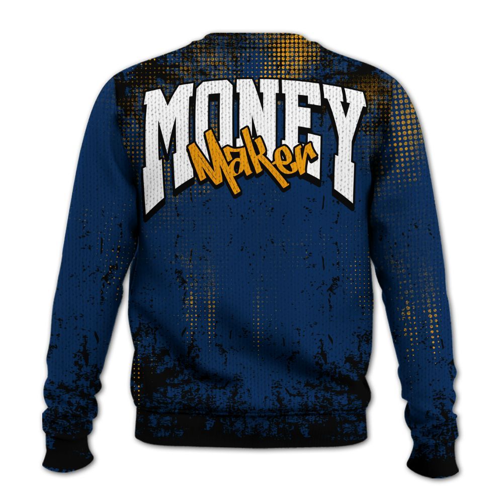 Knitted Sweater To Match Dunk Low GS Electric Algae - Move In Silence Money Street Retro