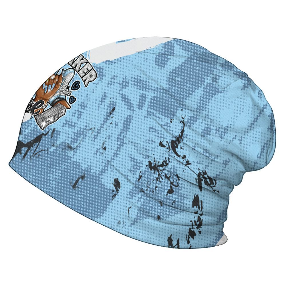 Beanie Hat To Match Legend Blue 11s - Sneakerz Girlz Heart Grunge Graphic