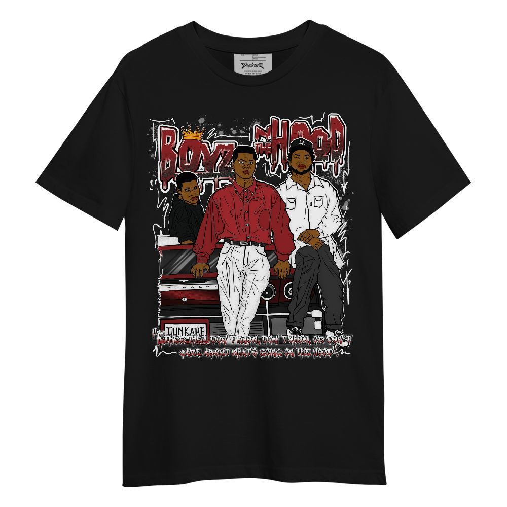Shirt To Match Alternate Flu Game 12s - BoyzZ The Hood 90s Graphic