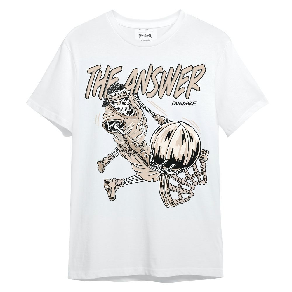 Shirt To Match Untouchable And Moments Cream - The Answer Skeleton Unisex Shirt