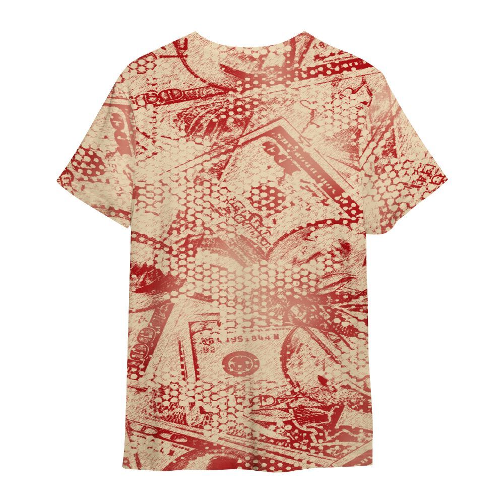 Shirt To Match Dunk Low Strawberry Waffle - From Rags To Riches All Over Print