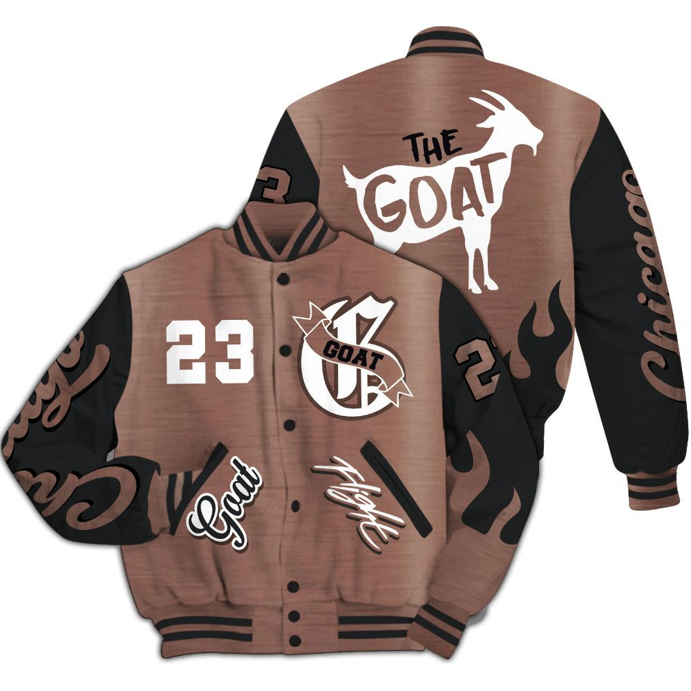 Varsity Jacket To Match KD 4 Christmas - The G.O.A.T Flight Streetwear All Over Print