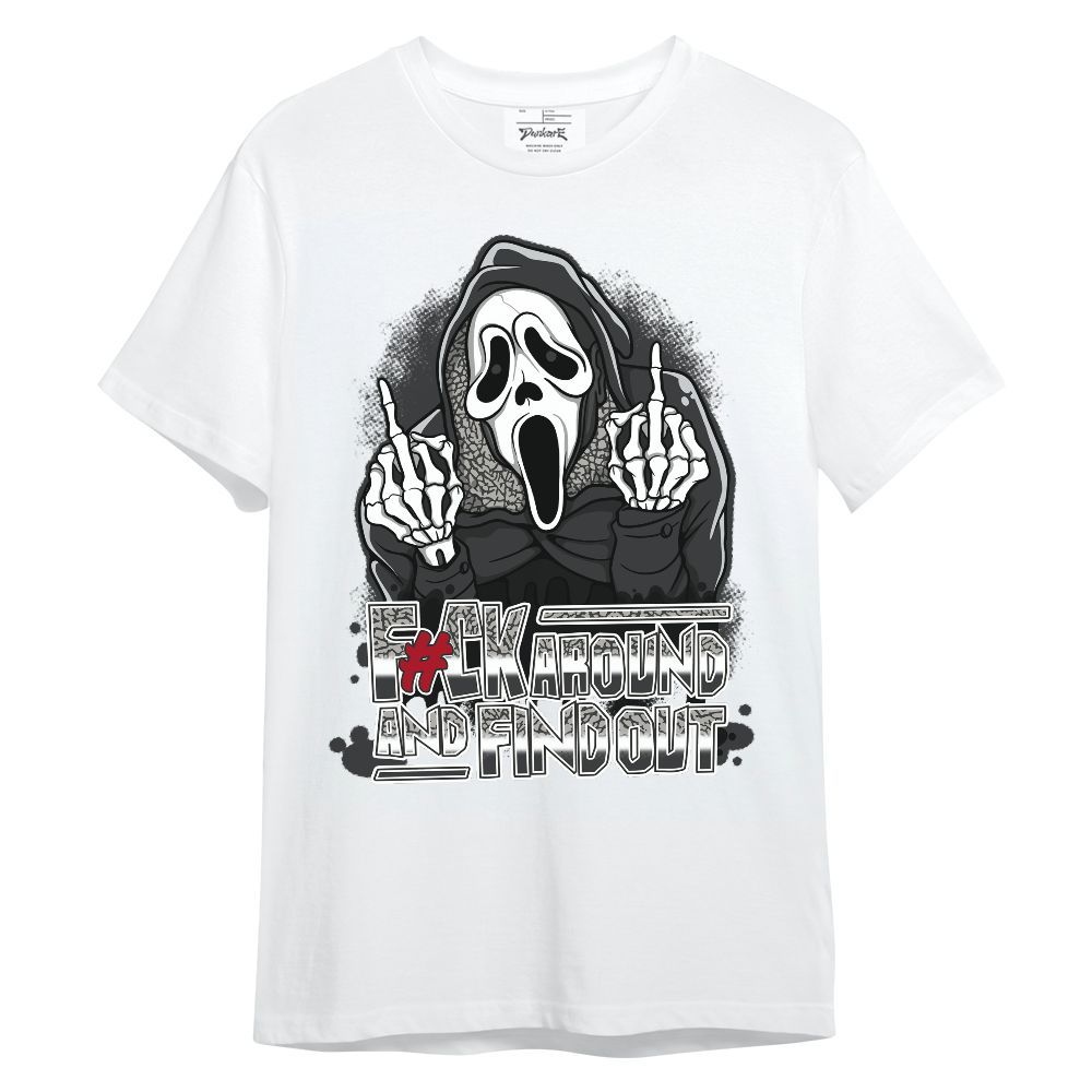Shirt To Match Black Cement 3s - F#CK And Find Out Graphic Unisex Shirt