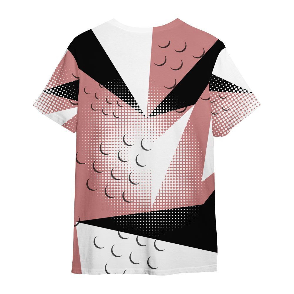 Shirt To Match Low OG Rust Pink 1s - Poly Custom Name Number 23 5s All Over Print