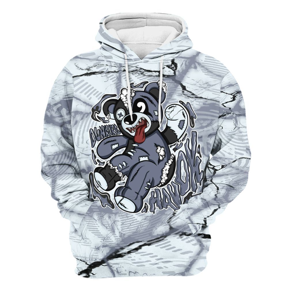 Hoodie To Match Air Foamposite Jin Kazama - Havok Bear All Over Print