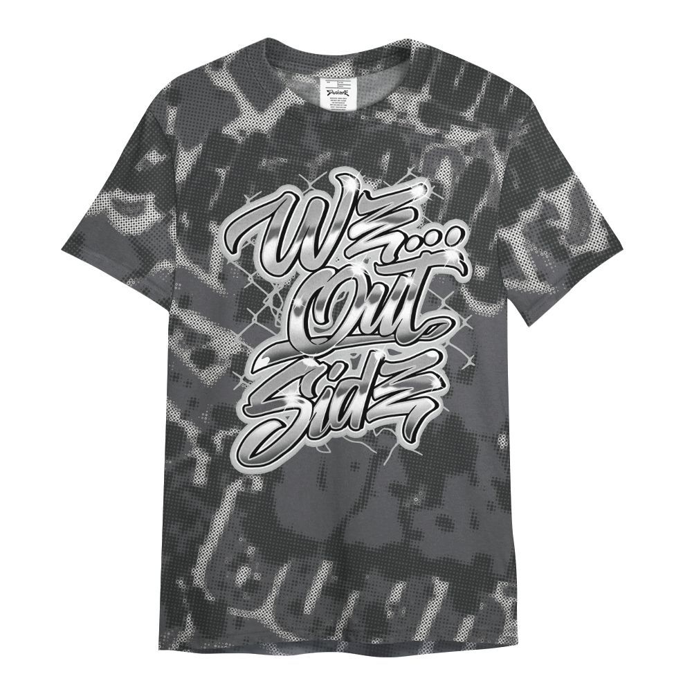 Shirt To Match White Thunder 4s - We OutSider Graphic Street All Over Print