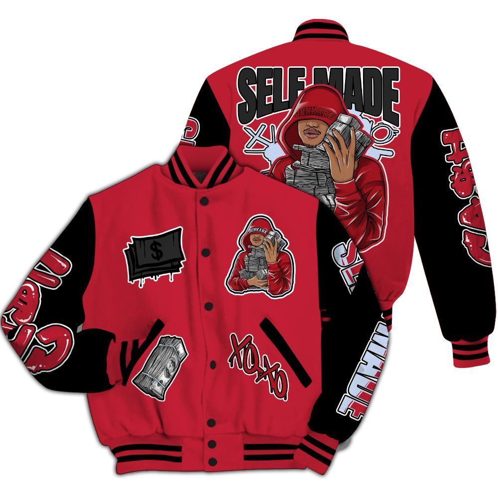 Varsity Jacket To Match Toro Bravo 6s - Selfmade Unique All Over Print