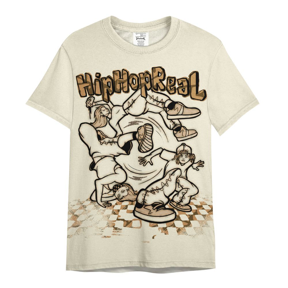 Shirt To Match Orewood Brown 3s - Feel Life Street Style All Over Print