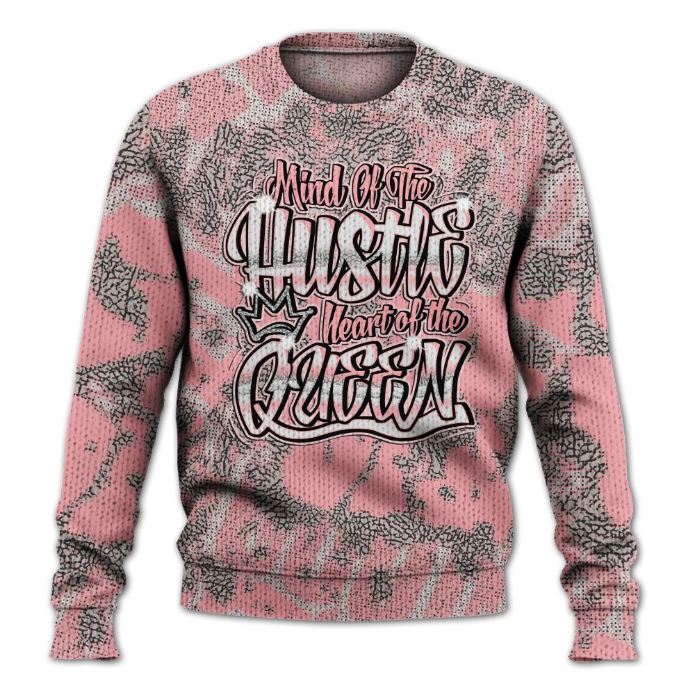 Knitted Sweater To Match Retro Wings 3s - Hustles Heart Queens Street