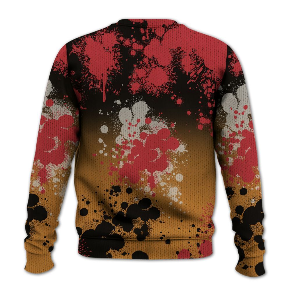 Knitted Sweater To Match Air Max Plus Sunset Swarovski - Trust No One Scary