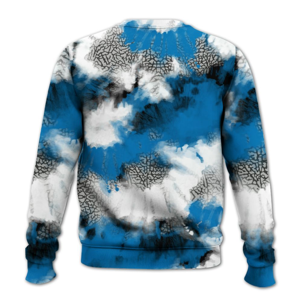 Sweatshirt To Match Wizards 3s - Tie Dye FK Around Find Out All Over Print