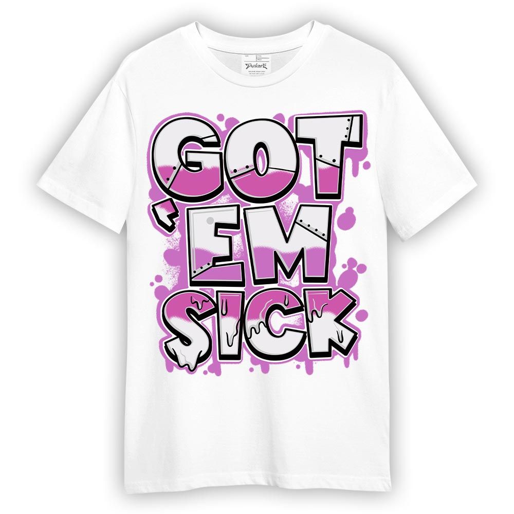 Shirt To Match Hyper Violet 4s - Gotten 'Em Sick Graphic Shirt Unisex