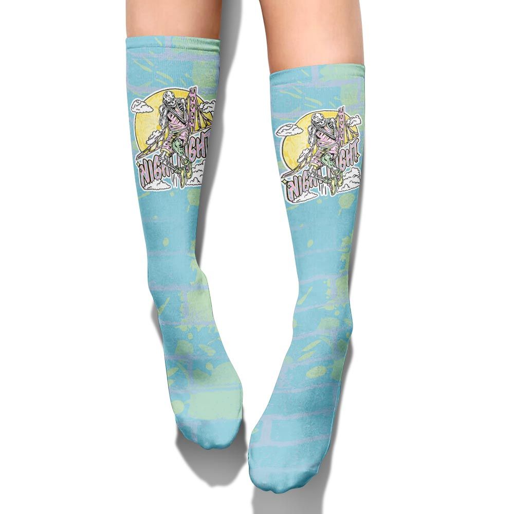 Sock To Match SB Dunk Low Visty - Seeya Skeleton Brick