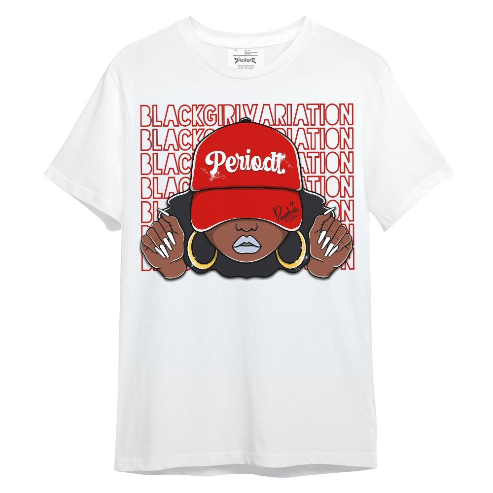 Shirt To Match Fire Red 6s - Black Girl Variation Unisex Shirt