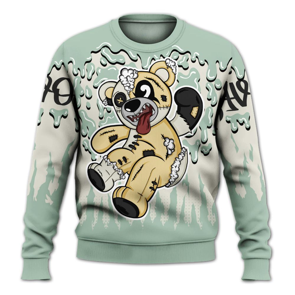 Sweatshirt To Match Joins Year Of The Snake 5s - Havok Bear Dripping All Over Print