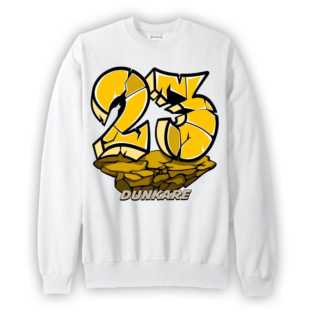 Sweatshirt To match Vivid Sulfur 4s Sweatshirt - Cracked 23 Graffiti Graphic