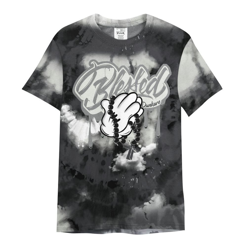 Shirt To Match Fear 4s - God Blessed Tie Dye All Over Print