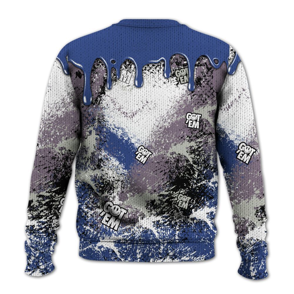 Sweater To Match Low OG Voodoo Alternate 1s - Dripping 23 Drip Graphic