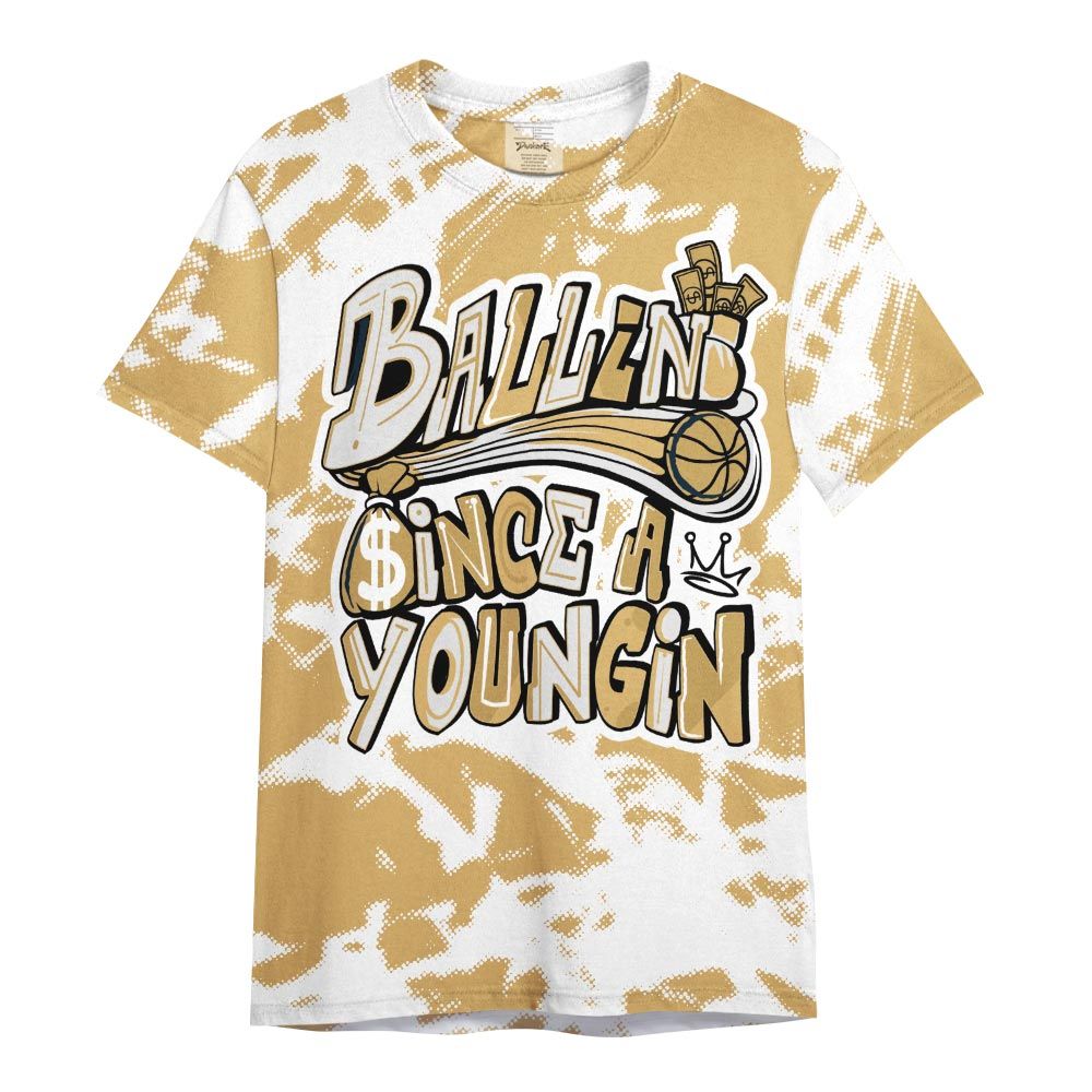 Shirt To Match Craft Paris 6s - Ballin' Since A Youngin Abstract Shirt Unisex