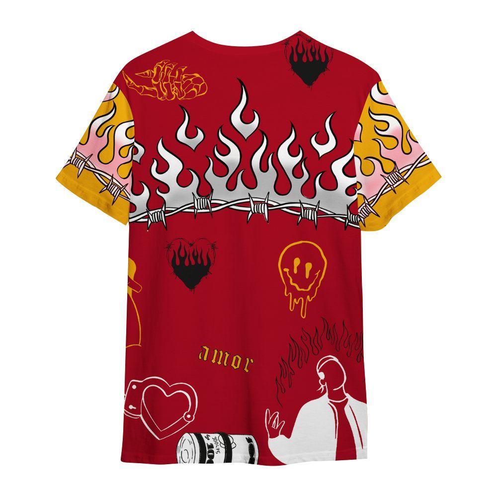 Shirt To Match Cardinal 7s - Snake Trust No One All Over Print