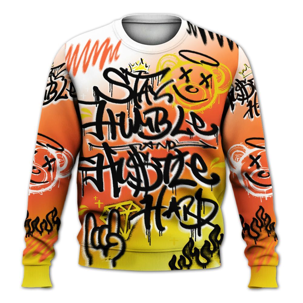 Sweatshirt To Match Dunk High Candy Corn - Humble Drip Streetwear Graffity All Over Print