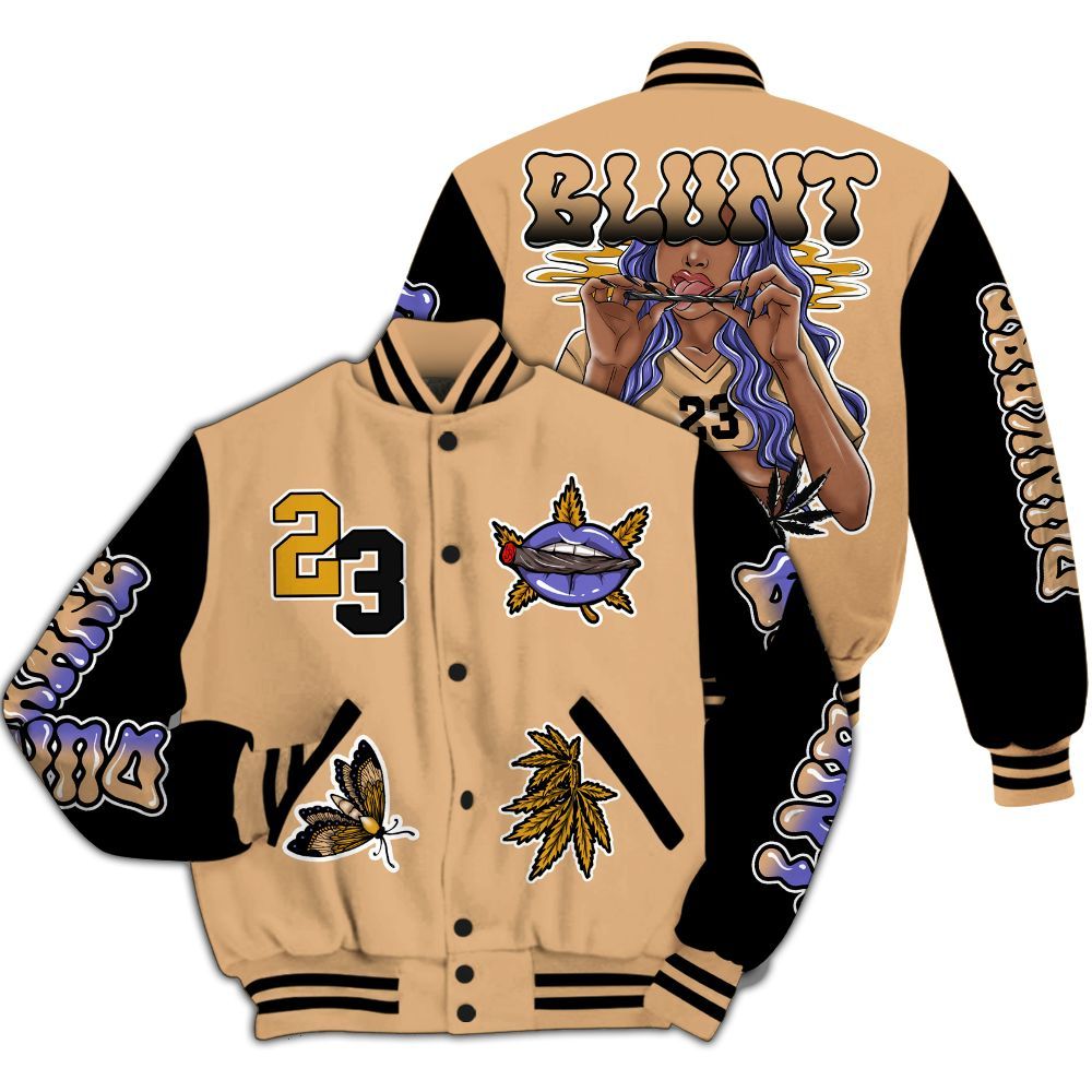 Varsity Jacket To Match SE Afrobeats 7s - Bluntz Unique All Over Print
