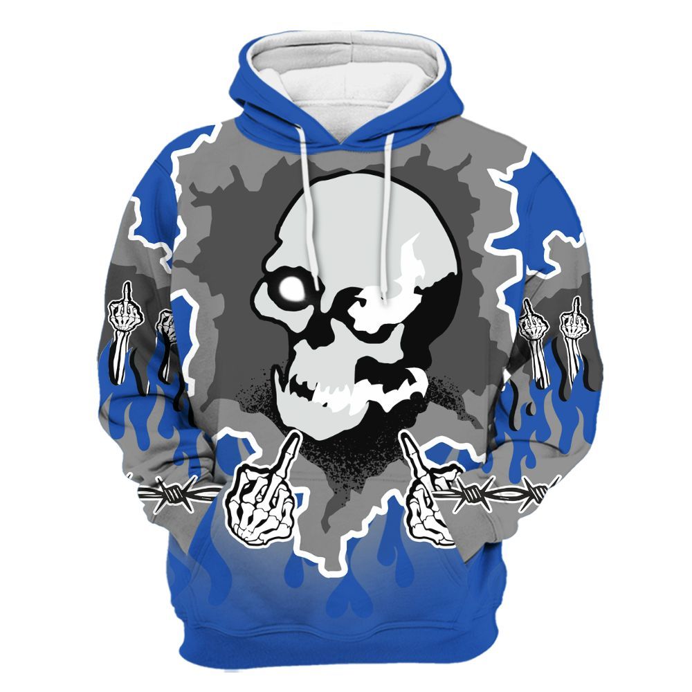 Hoodie To Match Lucky Shorts 3s - F Around Find Out Graphic Trapped All Over Print