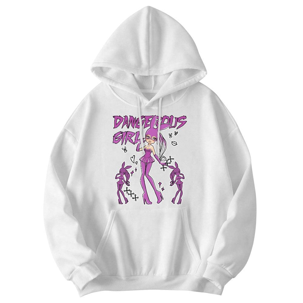 Sweatshirt To Match Hyper Violet 4s - Dangerous.Girl Graphic