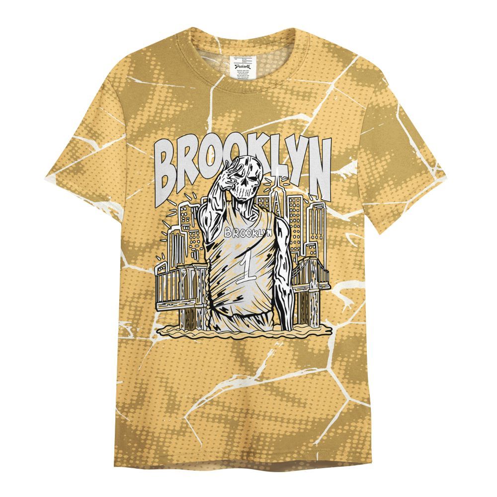 Shirt To Match Craft Paris 6s - Brooklyn's Skeleton Crack All Over Print