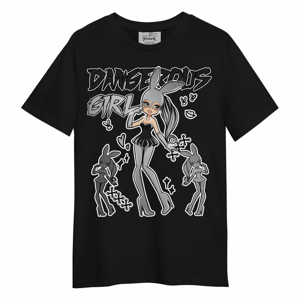 Shirt To Match Metallic Silver 14s - Dangerous.Girl Unisex Shirt