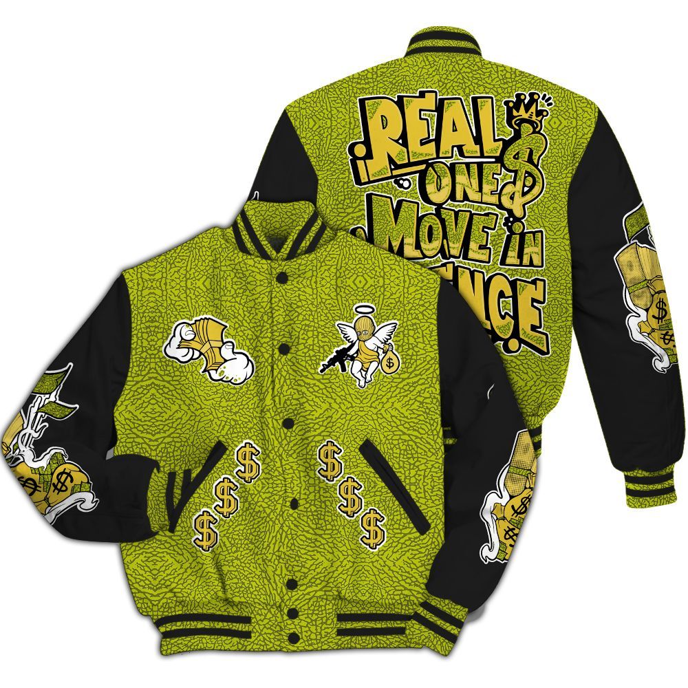 Varsity Jacket To Match Dunk Low QS Halloween Skull - Ones Move In Silence Graphic All Over Print