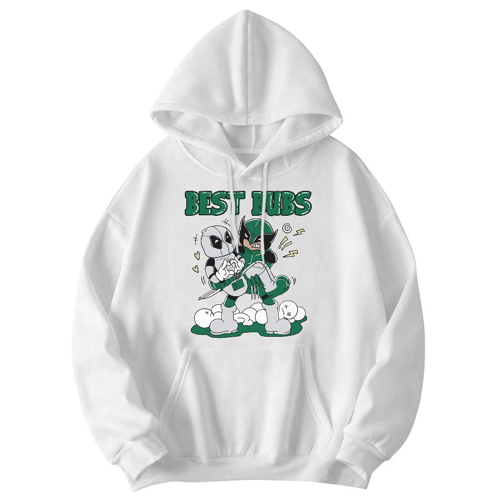 Sweatshirt To Match Pine Green 4s - Bubs Cartoon Graphic
