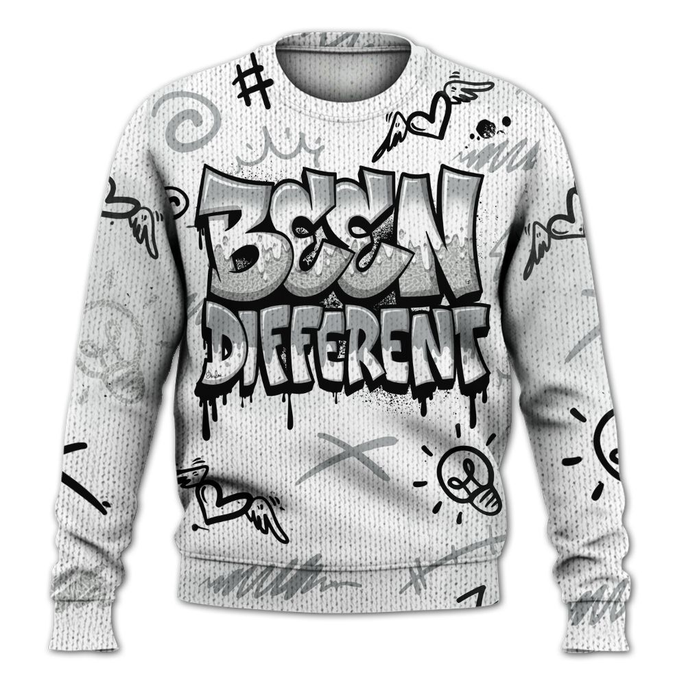 Sweater To Match Retro Pure Money 3s - Drip Been Di2ferent Graphic