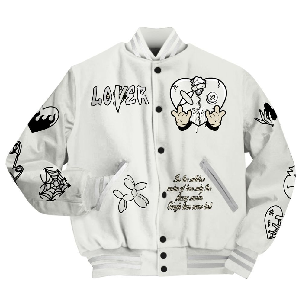 Varsity Jacket To Match Grand Finale 11s - Loser Lover Heartbreak All Over Print