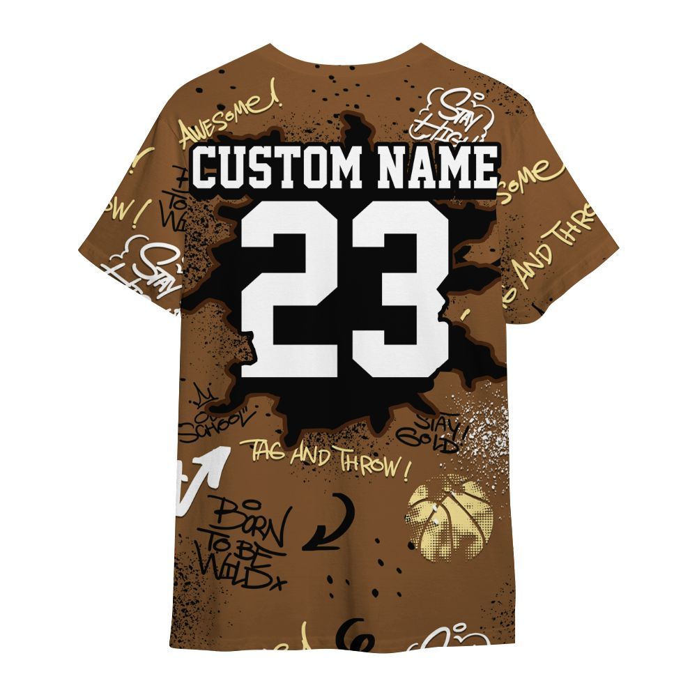 Shirt To Match Air Max 90 Escape - Number 23 Basketball Bear Custom Name All Over Print