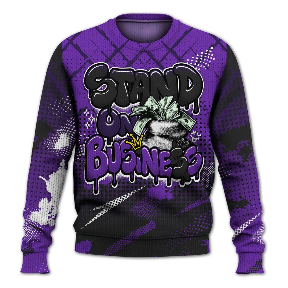 Sweater To Match Kobe 9 Elite Low Moonwalker - Halftone Stand Business Dripping Graphic