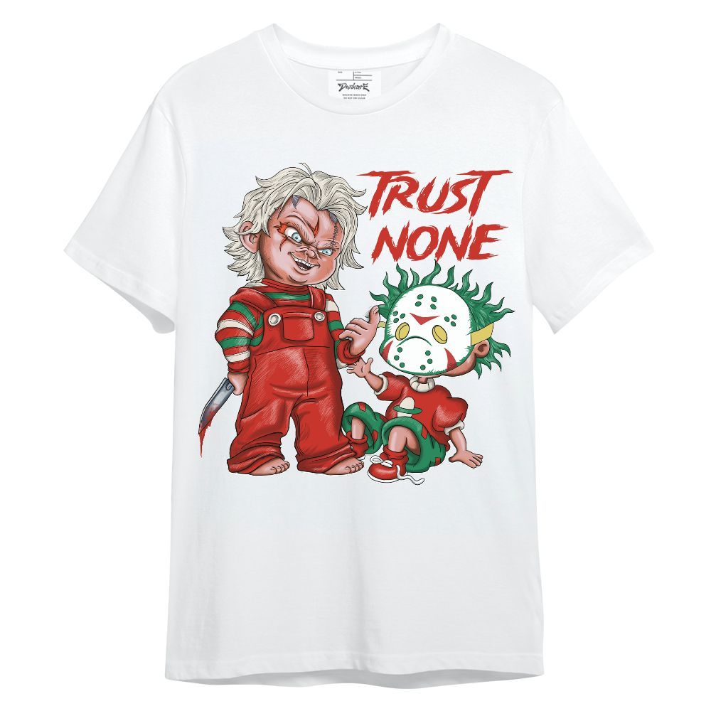 Shirt To Match Retro El Vuelo 3s - Trust No One Scary Graphic