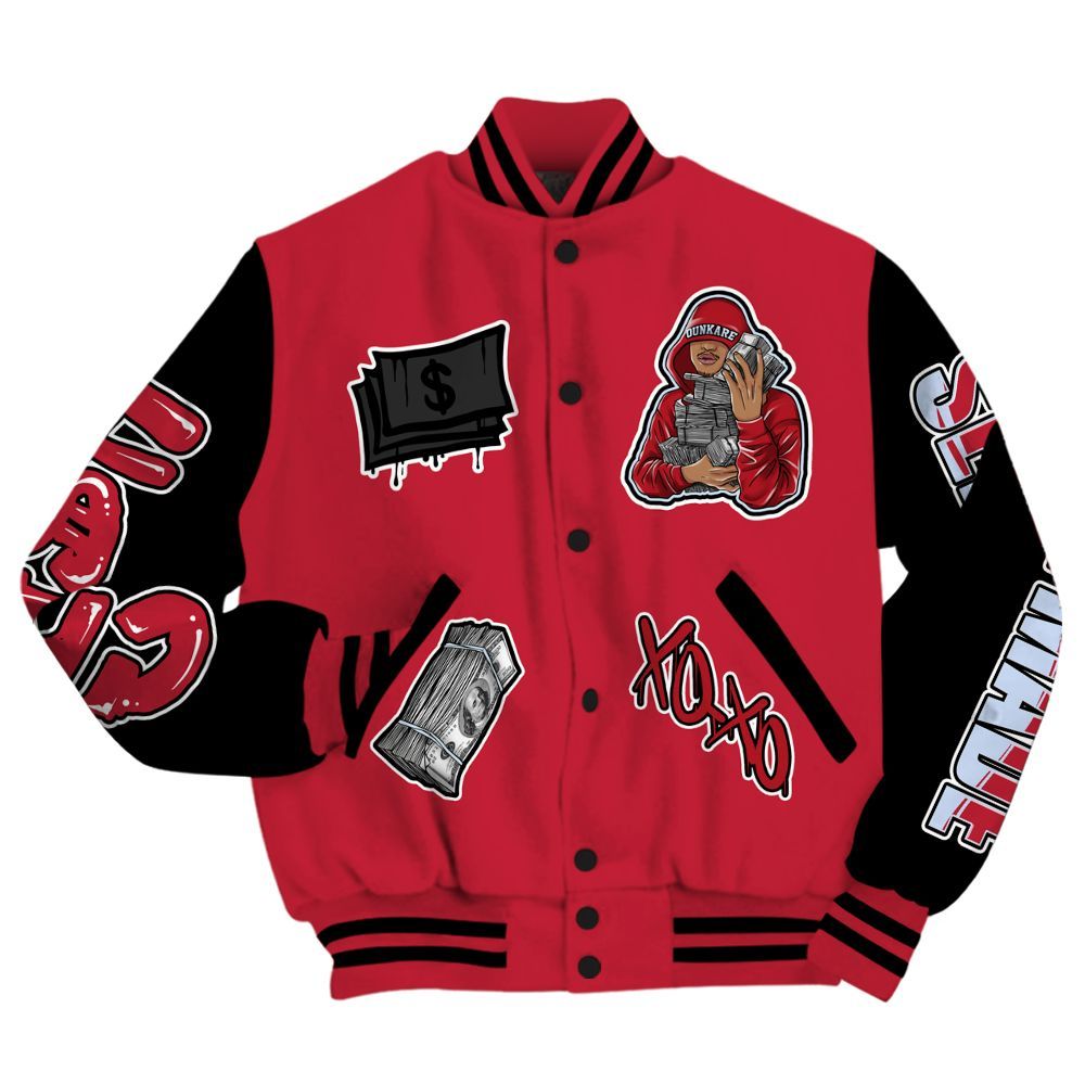 Varsity Jacket To Match Toro Bravo 6s - Selfmade Unique All Over Print