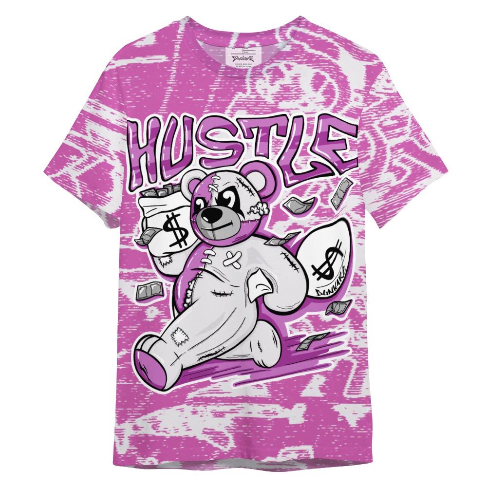Shirt To Match Hyper Violet 4s - Hustles Bear Avant-Garde Shirt Unisex