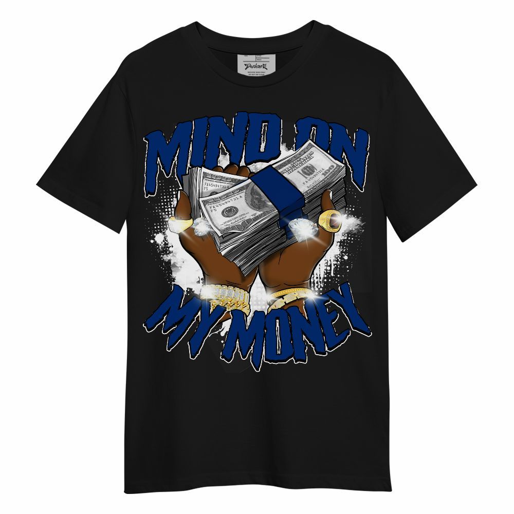 Shirt To Match Mid Knicks 1s - Mind On My Money Graphic Unisex Shirt