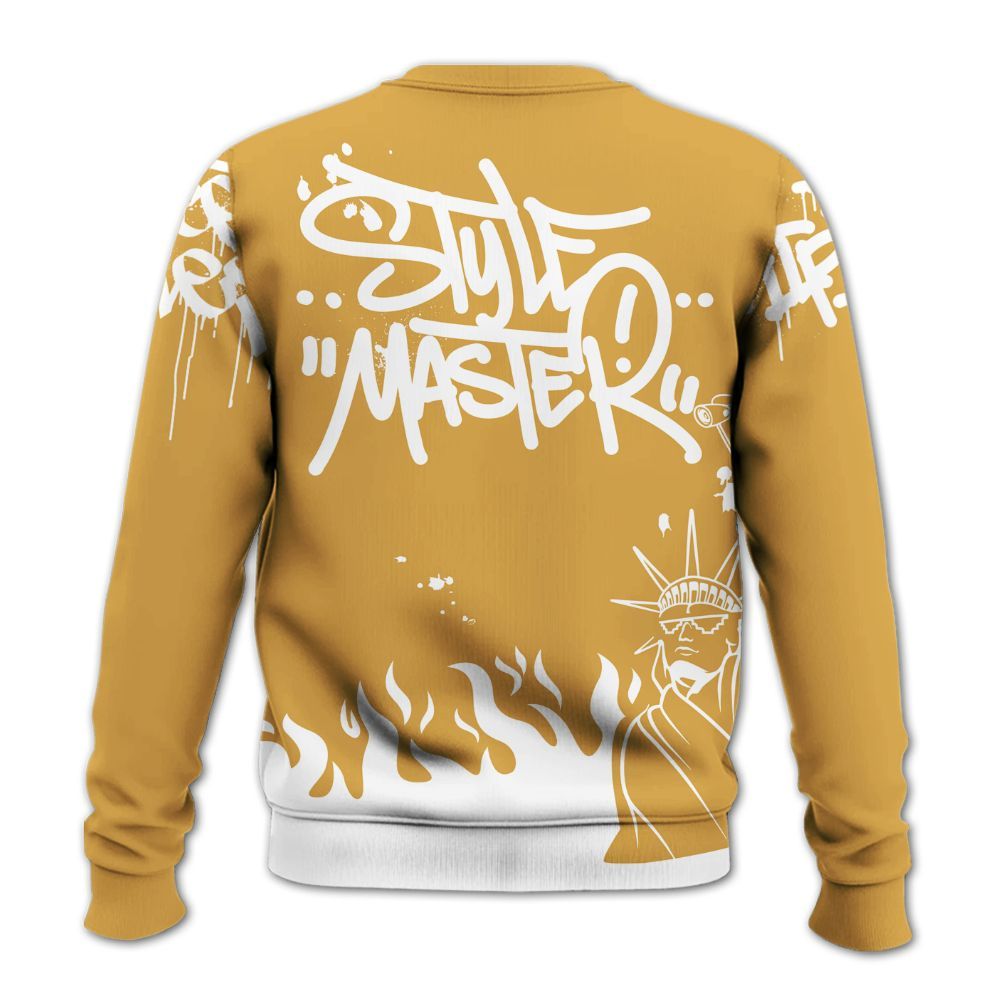 Sweatshirt To Match Low OG Rookie Of The Year 1s - Graphic Fck Around Find Out All Over Print