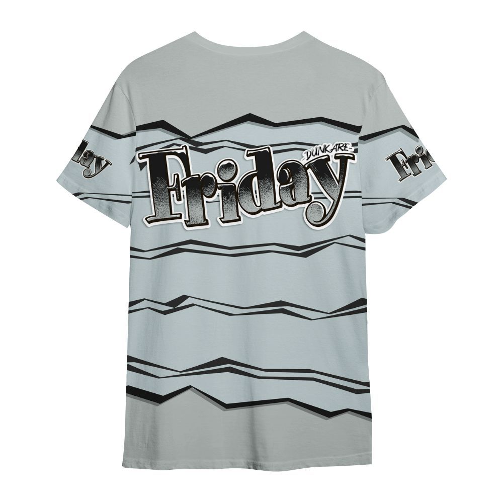 Shirt To Match Black Wolf Grey 12s - Friday Movie 90s TV All Over Print