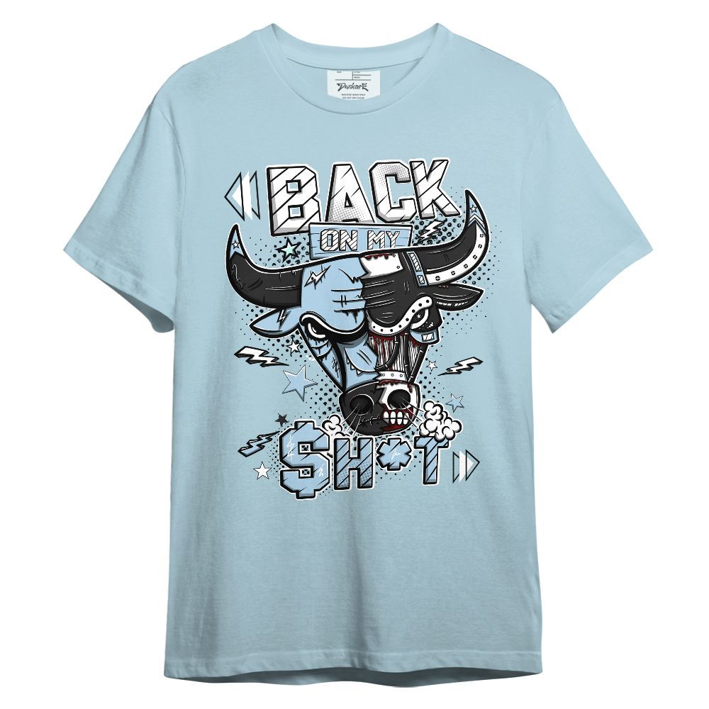 Shirt To Match Foamposite One Psychic Blue - Iron Back On My Graphic