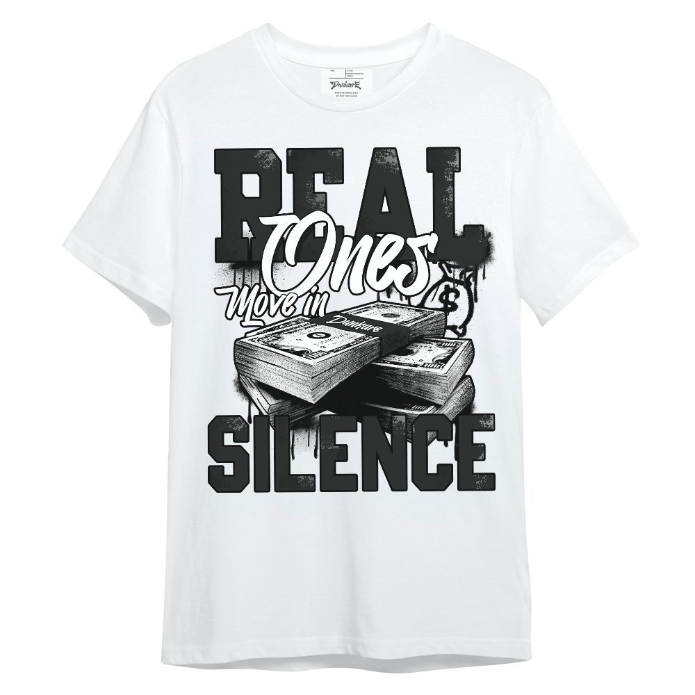 Shirt To Match Black Cat NET 4s - Move In Silence Money Unisex Shirt
