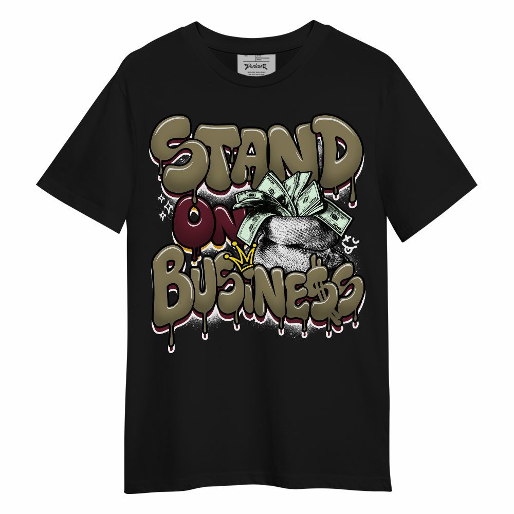 Shirt To Match Black Olive 7s - Stand Business Unisex Shirt