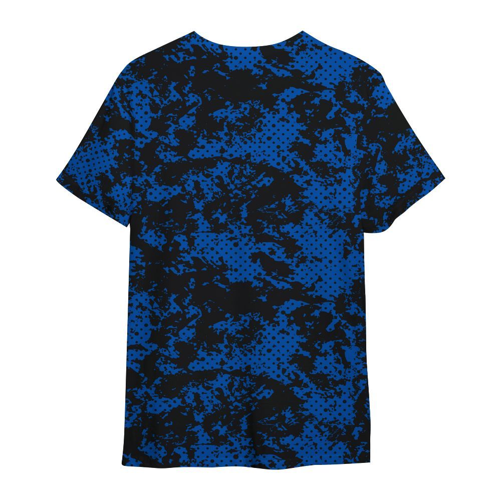 Shirt To Match Racer Blue 5s - Show Me The Money Retro All Over Print