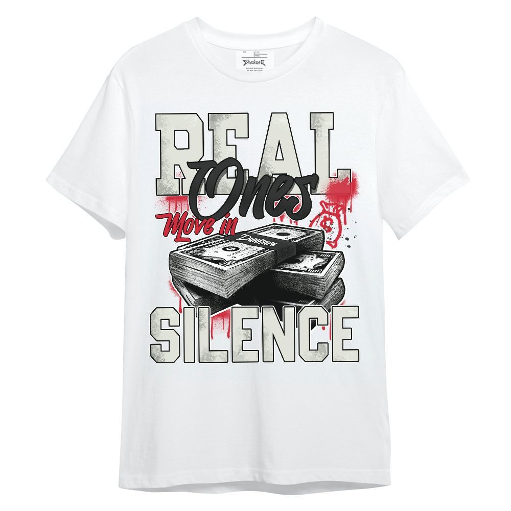 Shirt To Match Flight Club 4s - Move In Silence Money Graphic
